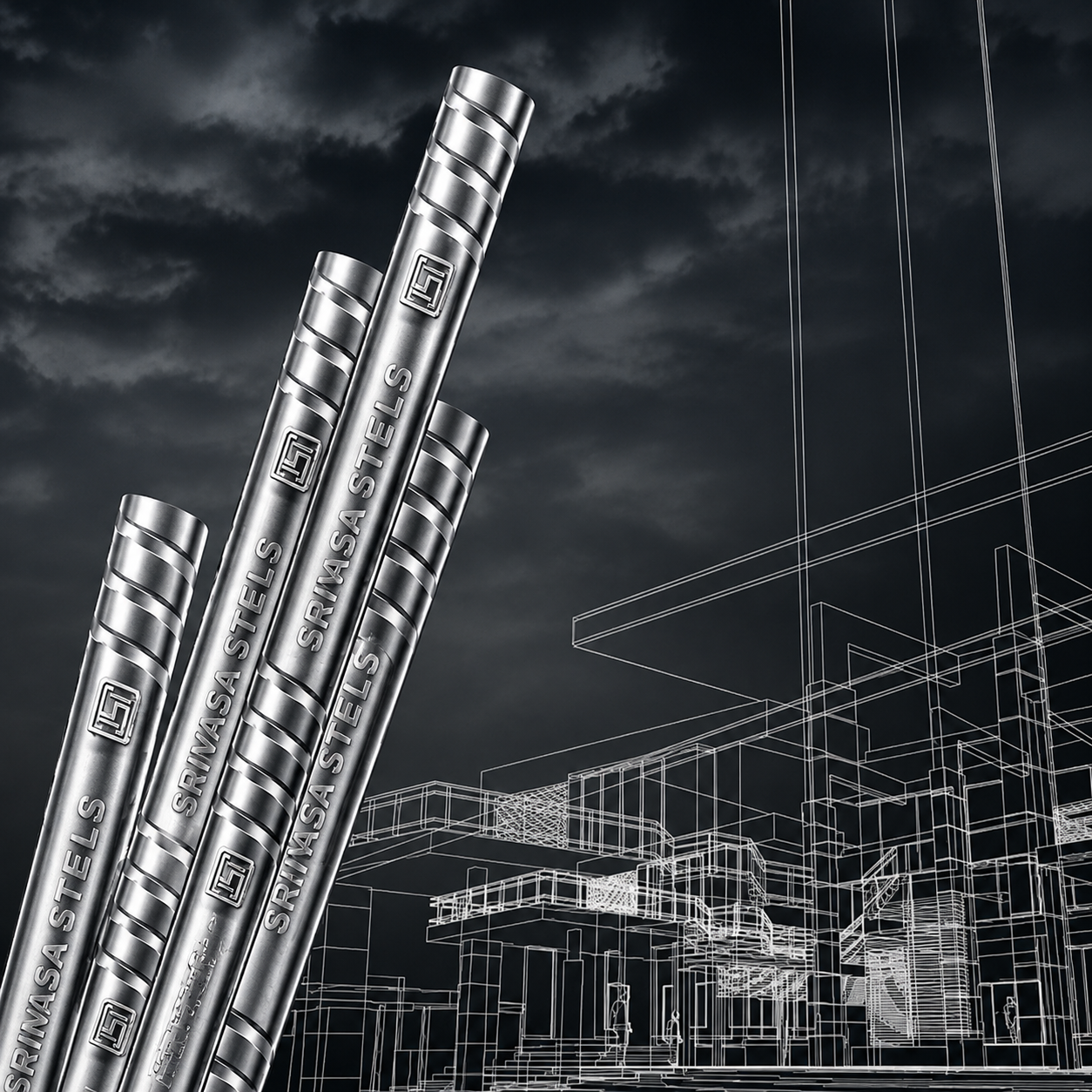 TMT Bundles - Srinivasa Steel Corporation